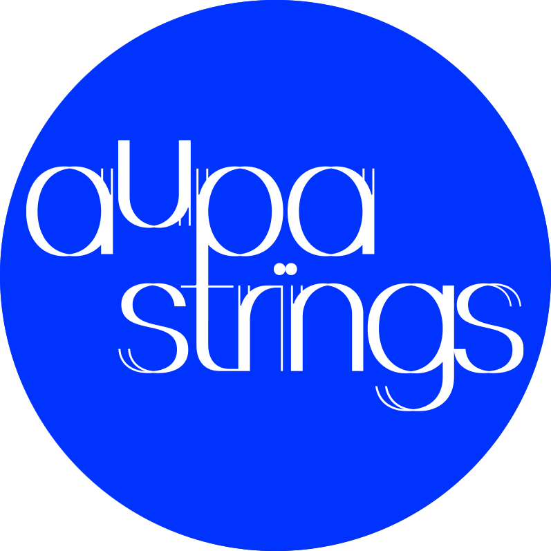 Logotipo de Aupa Strings