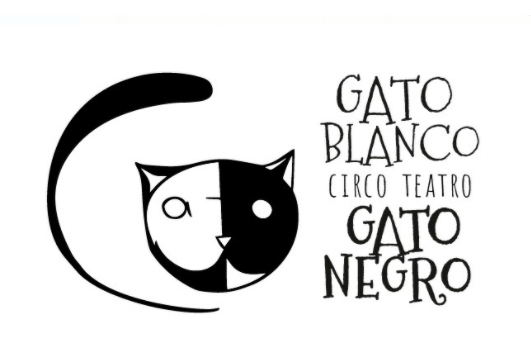 Logotipo de Gato Blanco Gato Negro