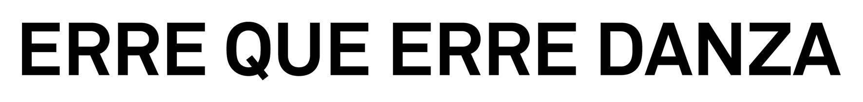 Logotipo de Erre que Erre Danza
