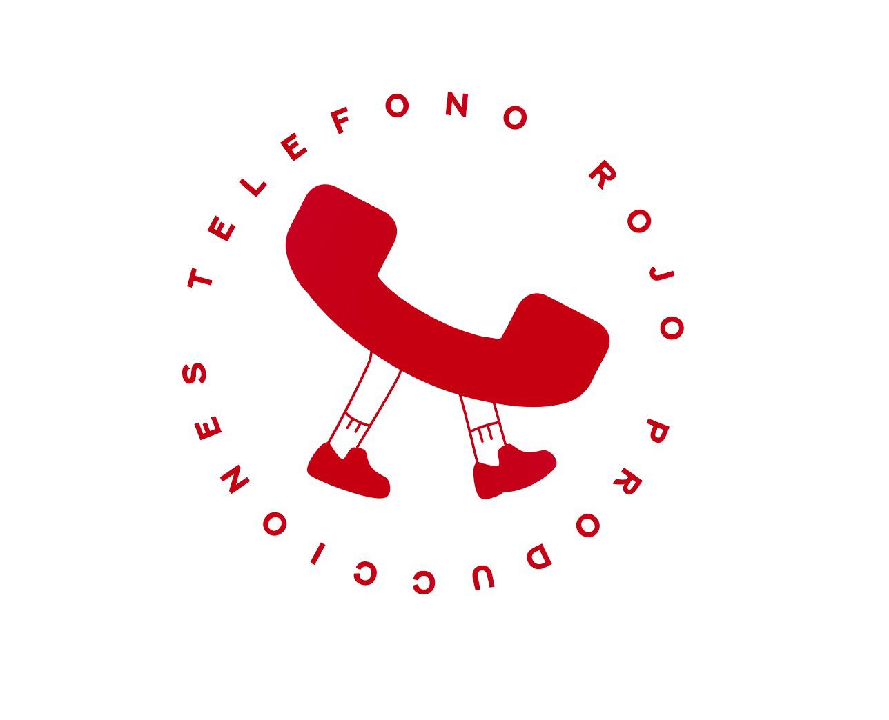 Logotipo de Teléfono Rojo Producciones