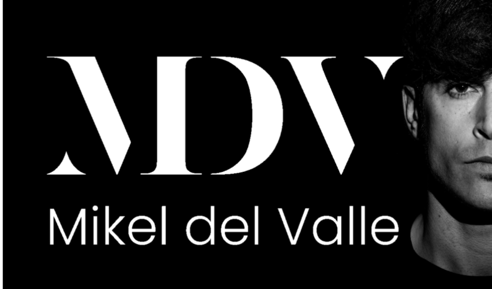 Logotipo de Mikel del Valle MDV