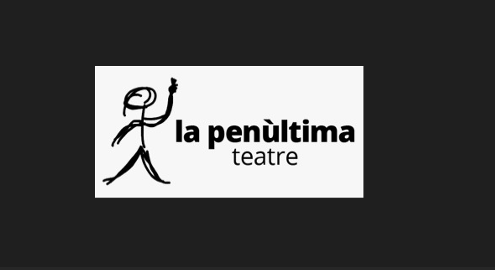 Logotipo de LA PENÚLTIMA TEATRE