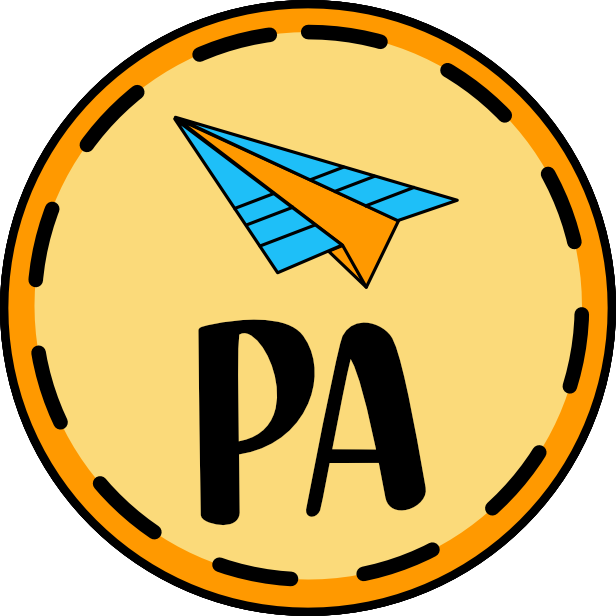 Logotipo de Payasa Pa Viajera