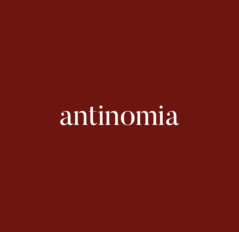 Logotipo de Antinomia Teatro