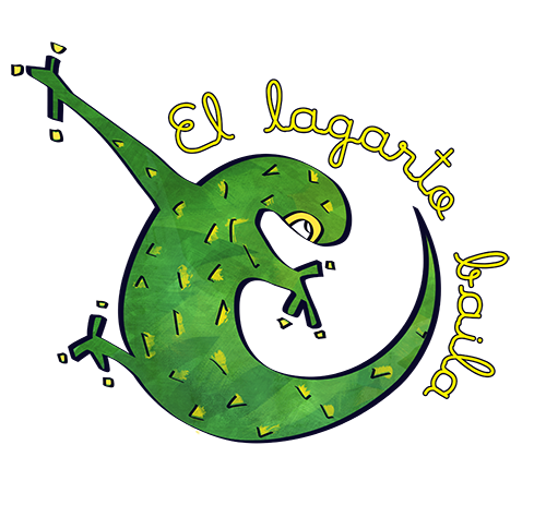 Logotipo de El lagarto baila