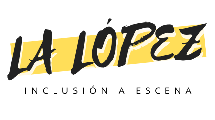 Logotipo de La López Inclusión a Escena