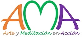 Logotipo de AMA; Arte y Meditación en Acción