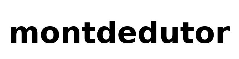 Logotipo de Montdedutor