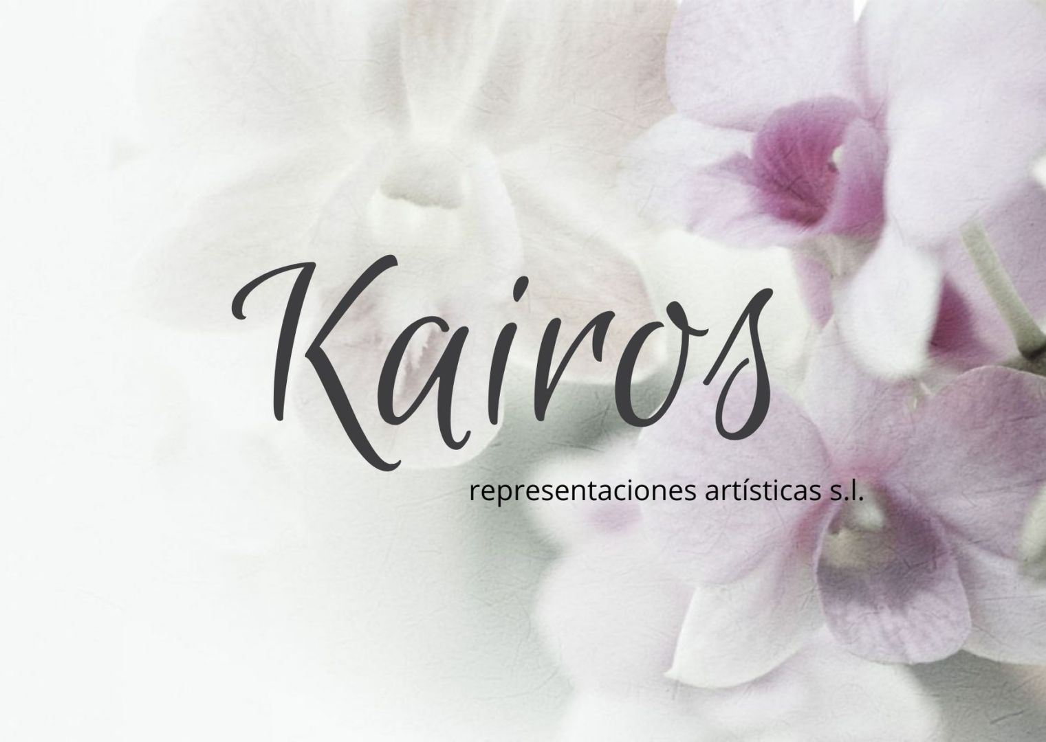 Logotipo de Kairos representaciones artísticas s.l.