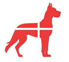 Logotipo de Perros daneses