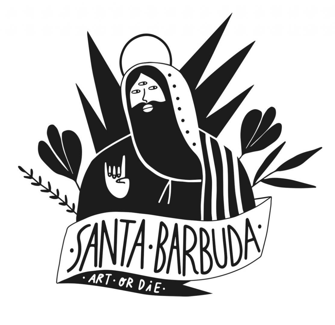Logotipo de santa barbuda