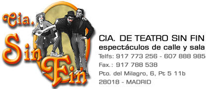 Logotipo de Compañía de teatro sin fin