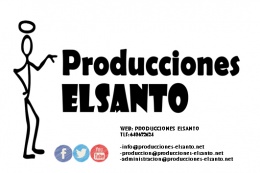 Logotipo de PRODUCCIONES  ELSANTO