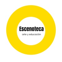 Logotipo de Escenoteca, arte y educación.
