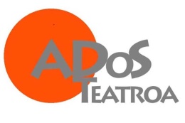 Logotipo de ADOS TEATROA