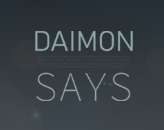Logotipo de DAIMON SAYS