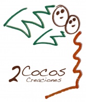 Logotipo de 2 Cocos Creaciones Teatro Infantil y Títeres