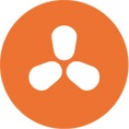 Logotipo de Ventilador Music