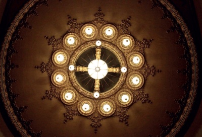 Araña sala principal del Teatro Guimerá