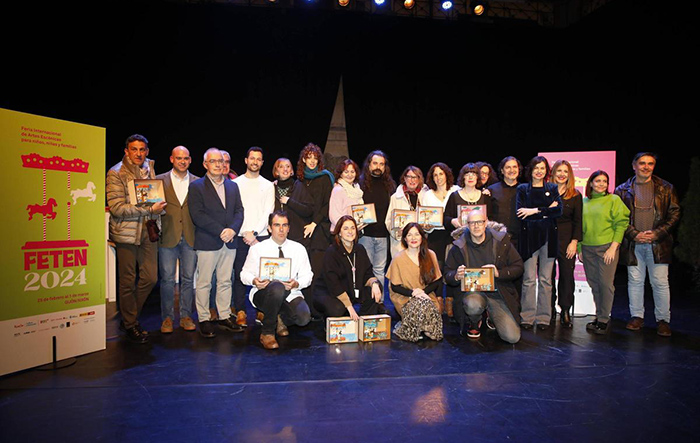 La compañía Ortiga, Premio Feten al mejor espectáculo 2024 por la obra ‘AN-KI’