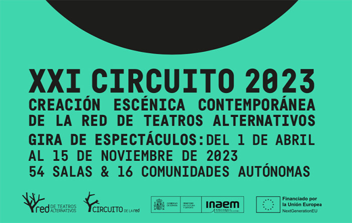 La Red de Teatros Alternativos abre convocatoria para participar en su Circuito de Creación Escénica Contemporánea 2023