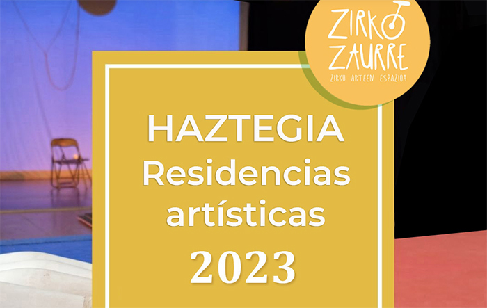 Zirkozaurre abre la convocatoria “Haztegia” de residencias artísticas para profesionales del circo
