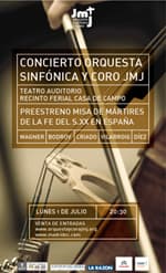 Obras de Wagner, Brodov o Criados, entre otros, en un concierto en el Teatro Auditorio de la Casa de Campo