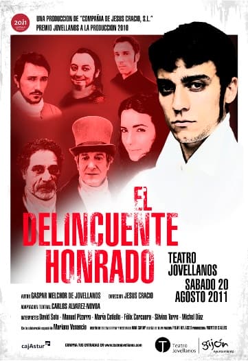 Estreno de El Delincuente Honrado en el Teatro Jovellanos