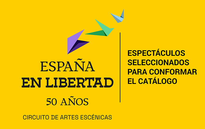 Un total de 38 espectáculos conforman el catálogo del circuito de Artes Escénicas “España en libertad | 50 años”