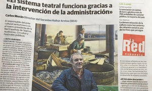 El presidente de La Red defiende el papel de la Administración como elemento fundamental para el sostenimiento del sistema teatral en España