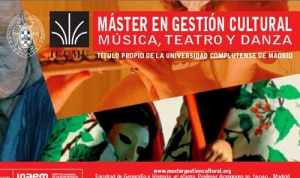 Ampliado hasta el 19 de julio el plazo de preinscripción para el Máster en Gestión Cultural: Música, Teatro y Danza