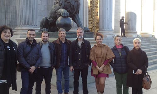 La Unión de Actores y Actrices defiende ante el Congreso el Estatuto del Artista