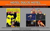 Presentación en la Sala Galileo de  Madrid de Hotel Dulce Hotel.