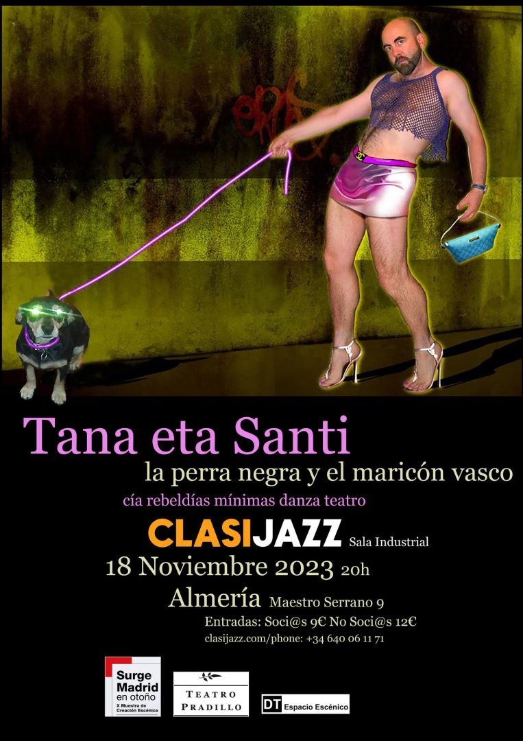 TANA ETA SANTI, la perra negra y el marikón vasco