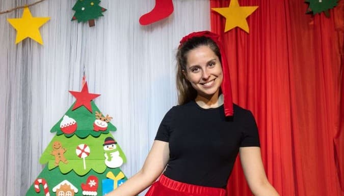 Alicia descubre la navidad