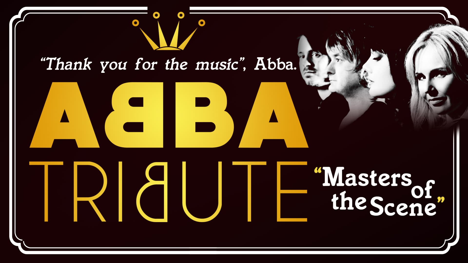 ABBA TRIBUTE - Masters of the Scene