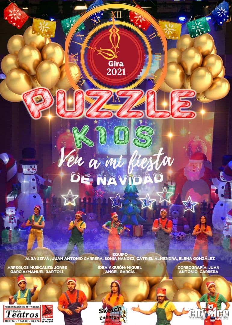 PUZZLE KIDS: VEN A MI FIESTA DE NAVIDAD