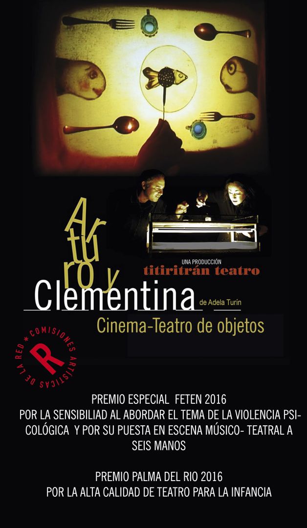 ARTURO Y CLEMENTINA, Concierto para piano y teatro de objetos