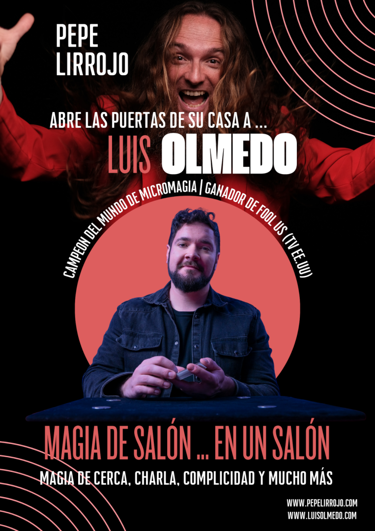 Pepe Lirrojo abre las puertas de su casa a Luis Olmedo