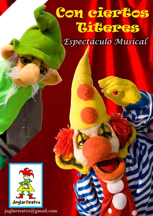 Espectáculo musical Con Ciertos Títeres