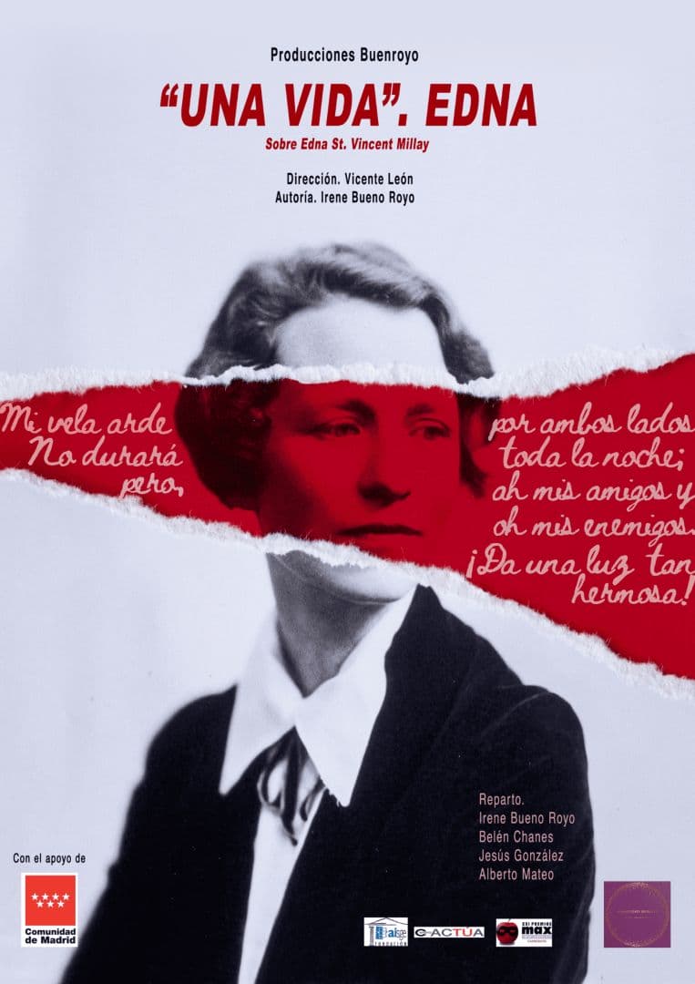 "UNA VIDA".EDNA. Sobre Edna St. Vincent Millay