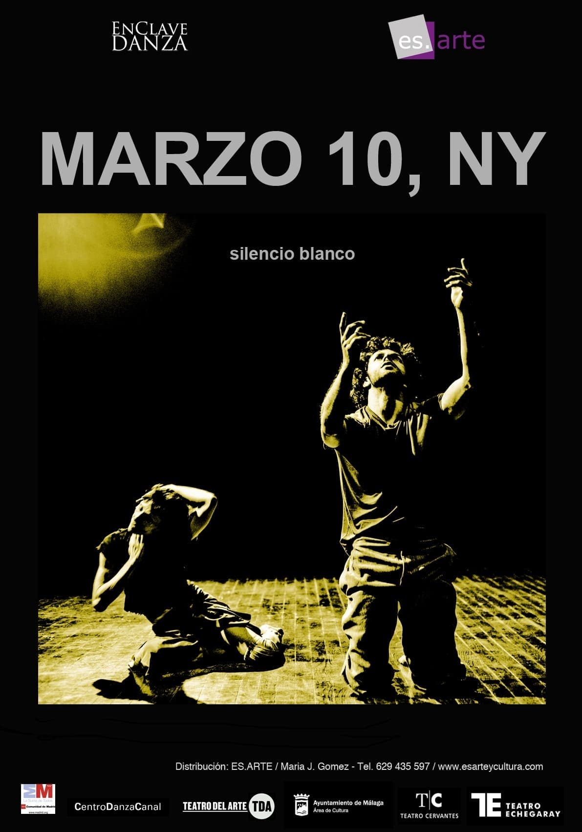 MARZO 10, NY - Silencio Blanco
