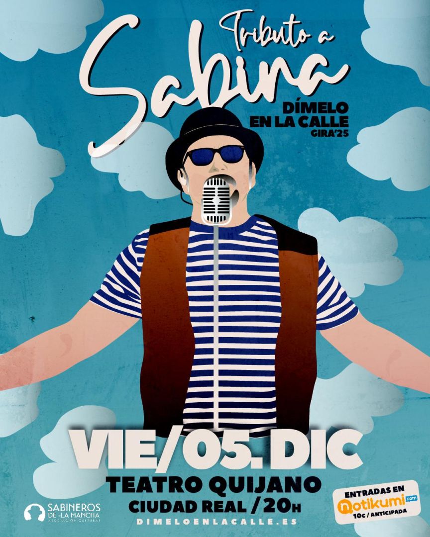 DIMELO EN LA CALLE, tributo a Sabina