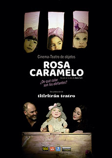 ROSA CARAMELO, Concierto para chelo y teatro de objetos
