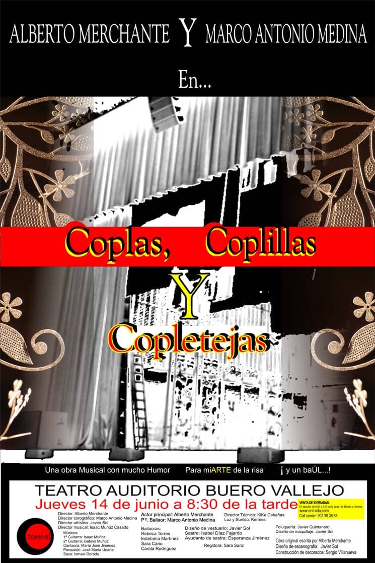 Coplas, coplillas y copletejas