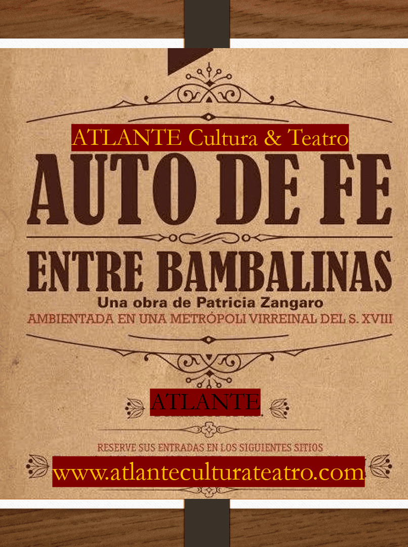 "AUTO DE FÉ ...entre Bambalinas"