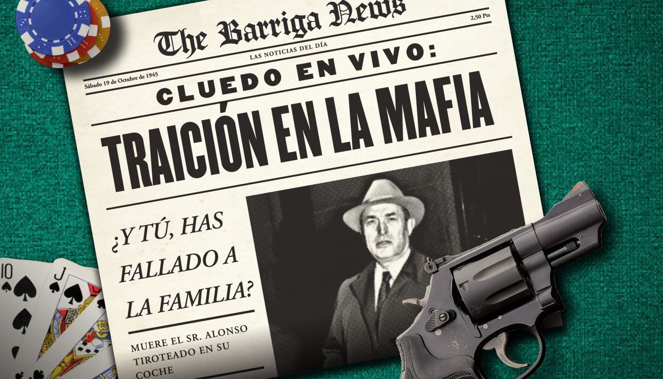 Cluedo en vivo: Traición en la Mafia