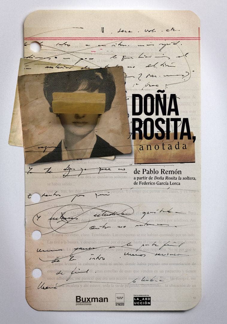 Doña Rosita, anotada