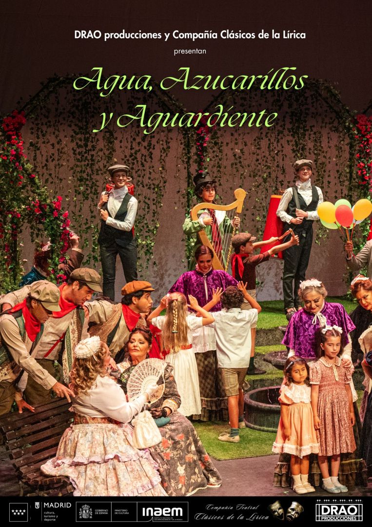 AGUA, AZUCARILLOS Y AGUARDIENTE