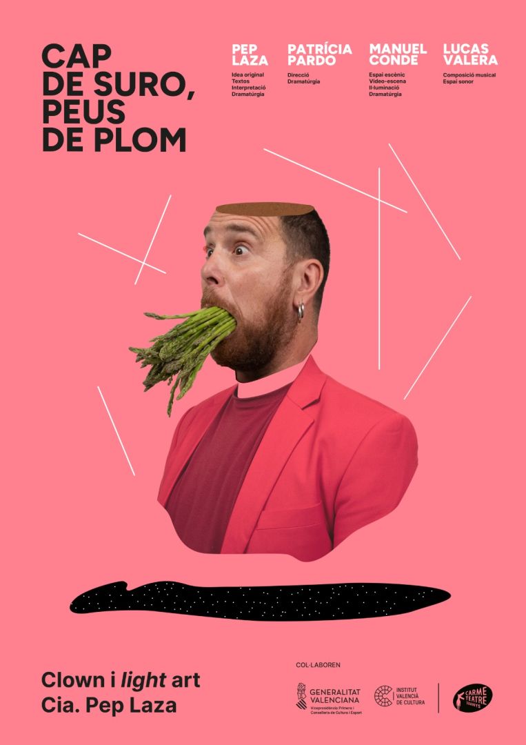 Cap de suro, peus de plom